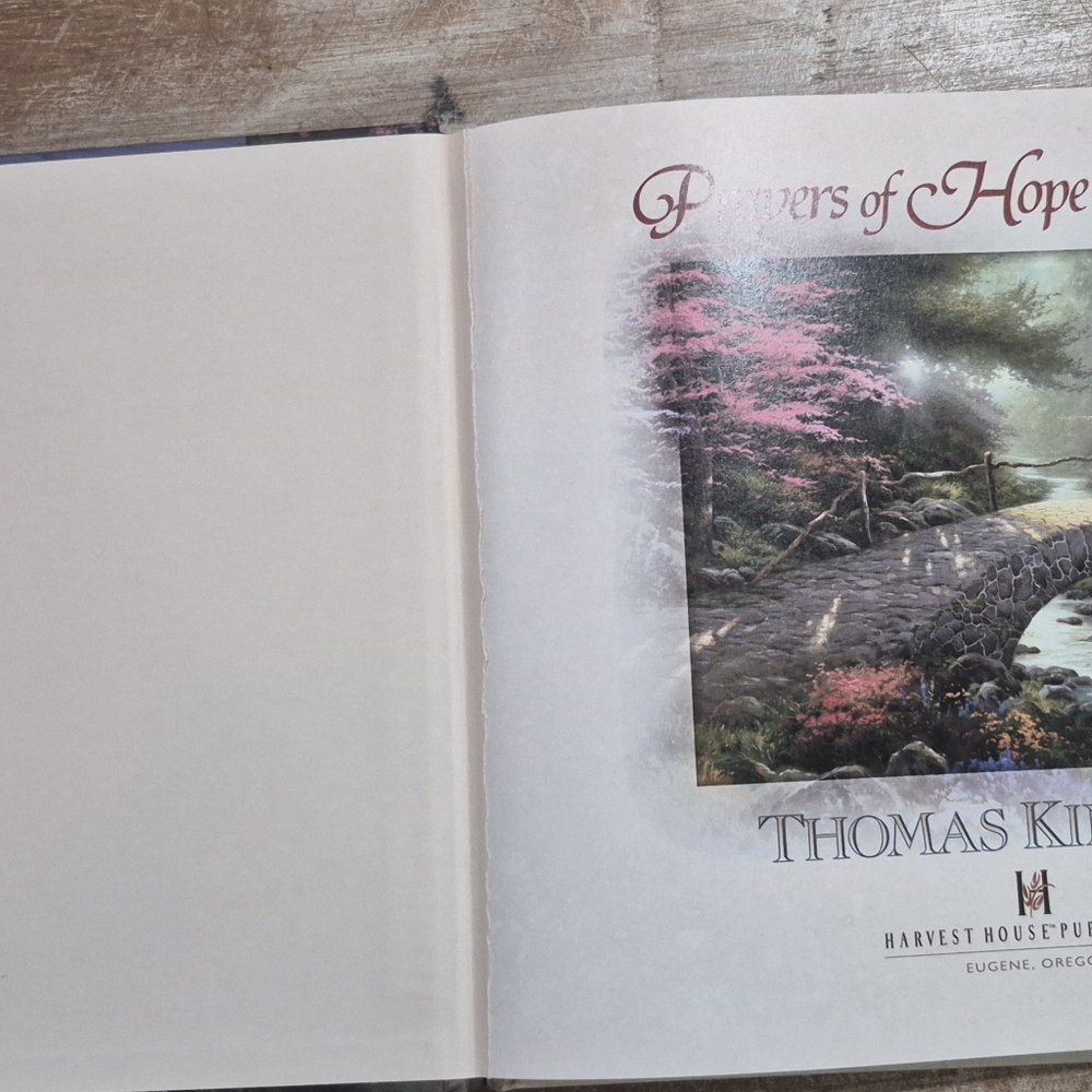 Thomas Kinkade 'Prayers of Hope and Light' with Vibrant Landscape And Candle Set - Picture 5 of 14